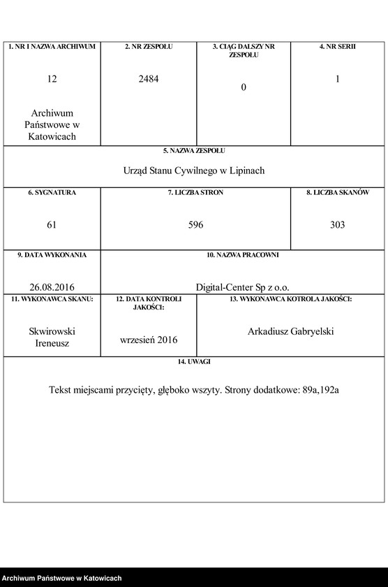 image.from.unit.number "Księga urodzeń T.1 nr 1-595"