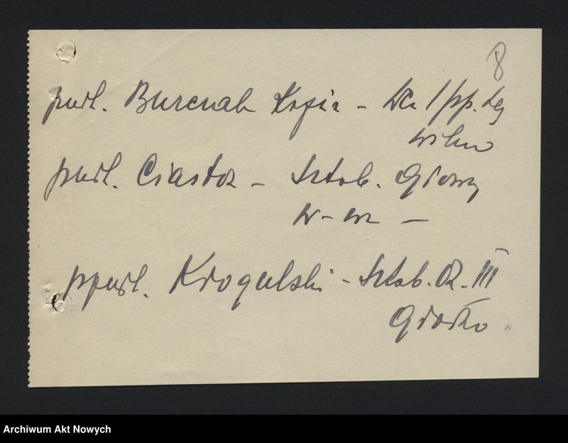 image.from.unit.number "Polecenia i interwencje instytucji państwowych i funkcjonariuszy Policji Państwowej u Komendanta Głównego. Korespondencja."