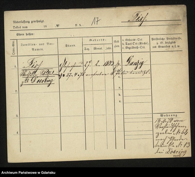 image.from.unit.number "Karty meldunkowe: Fischereit - Flanz"