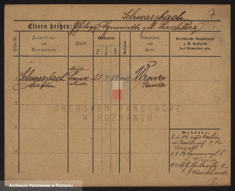 Obraz 17 z jednostki "Szwarcbach - Szwenk"