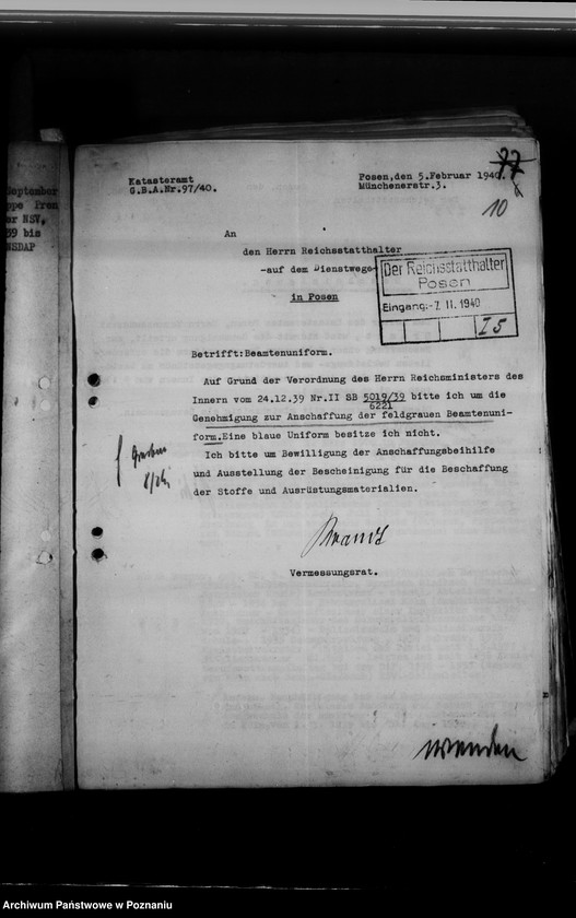 Obraz 14 z jednostki "Personalakten der Landräte und deren Vertreter"