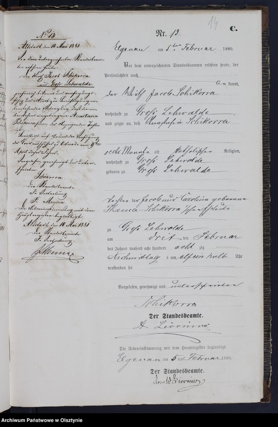 image.from.unit.number "Sterbe-Neben-Register Nr 1 - 78"