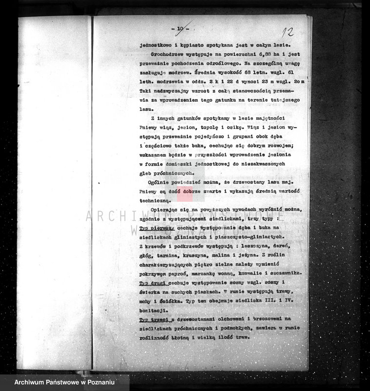 Obraz 16 z jednostki "Plan urządzenia gospodarstwa leśnego dla lasu majętności Pniewy powiat szamotulski 1937-1947"