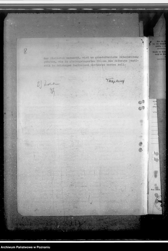 Obraz 12 z jednostki "Geschäftsverteilungsplan. Luftschutz und Bradwache"