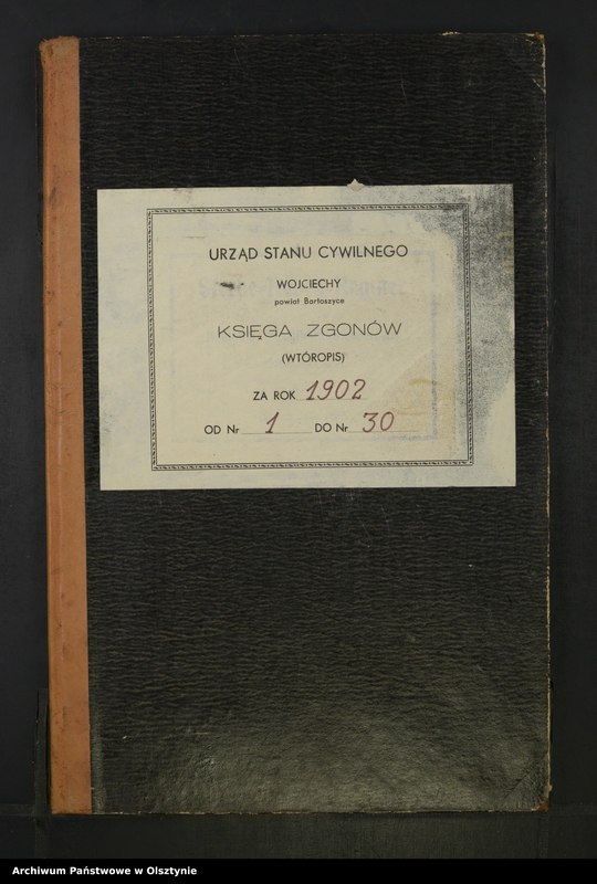 image.from.unit.number "Sterbe-Neben-Register Nr 1 - 30"