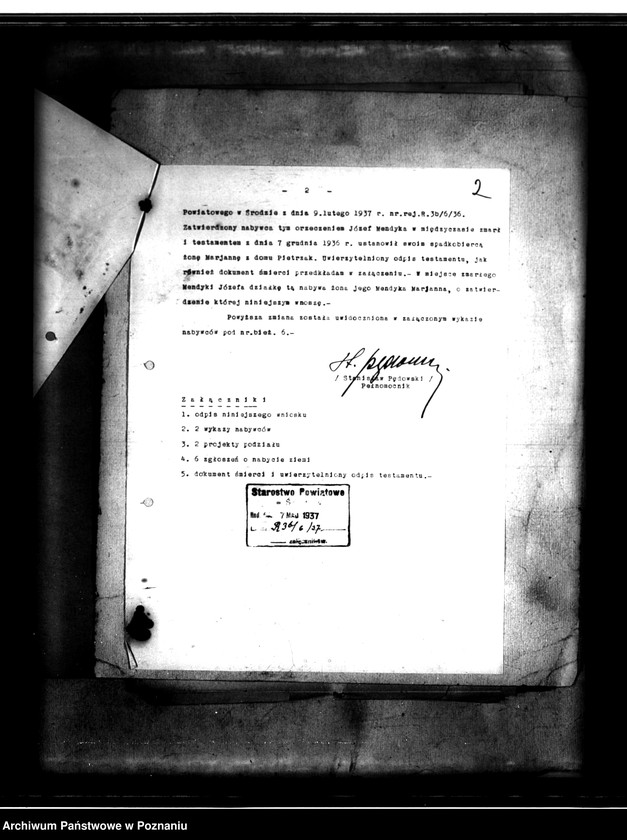 Obraz 7 z jednostki "/Parcelacje majątku Murzynówko powiat średzki/"