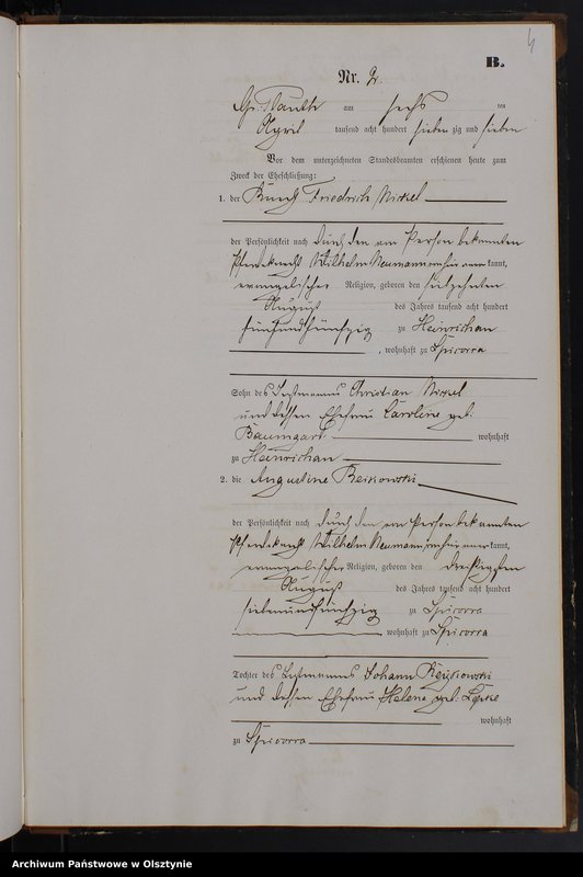 image.from.unit.number "Heiraths-Neben-Register Nr 1 - 15"