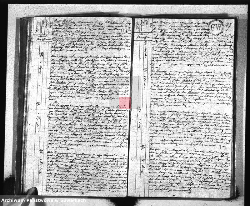 image.from.unit.number "Akta urodzonych gminy Sereie od 1-go stycznia 1815 aż do ostatniego grudnia roku tegoż"
