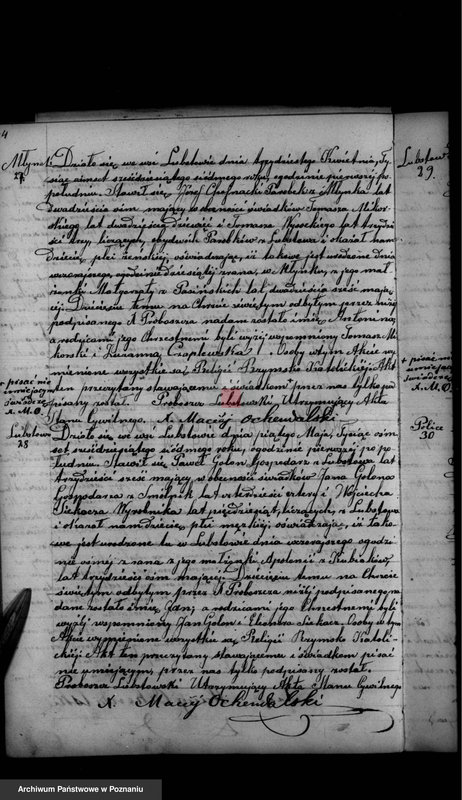 Obraz 16 z jednostki "Księga urodzeń, małżeństw i zgonu"