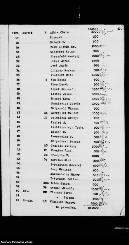 Obraz 20 z jednostki "Rejestr poborczy"