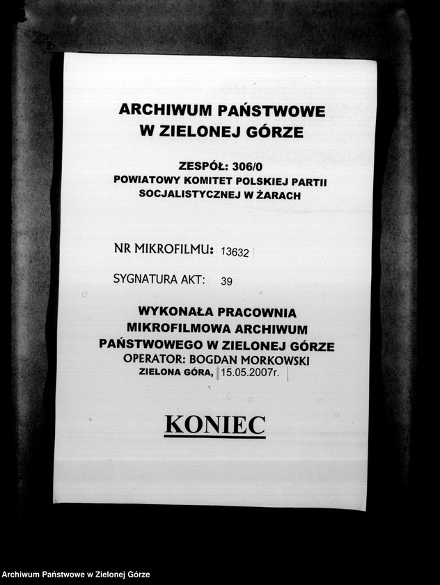 Obraz 19 z jednostki "Okólniki i pisma Centralnego Komitetu Wykonawczego i Wojewódzkiego Komitetu PPS"