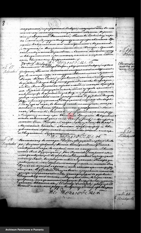 Obraz 9 z jednostki "Księga urodzeń, małżeństw, zgonów"