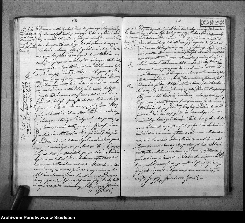 Obraz 16 z jednostki "Akta urodzin, małżeństw, zgonów"