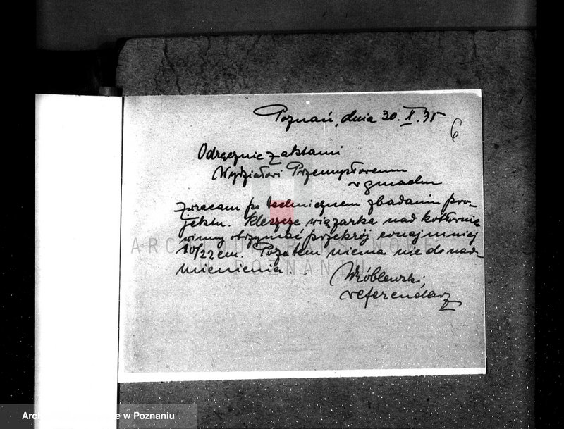 Obraz 10 z jednostki "Zatwierdzenie zakładu przemysłowego /kotłowni przy fabryce dywanów i chodników Firmy Wawel/ St. Kluze w Lubaszu"