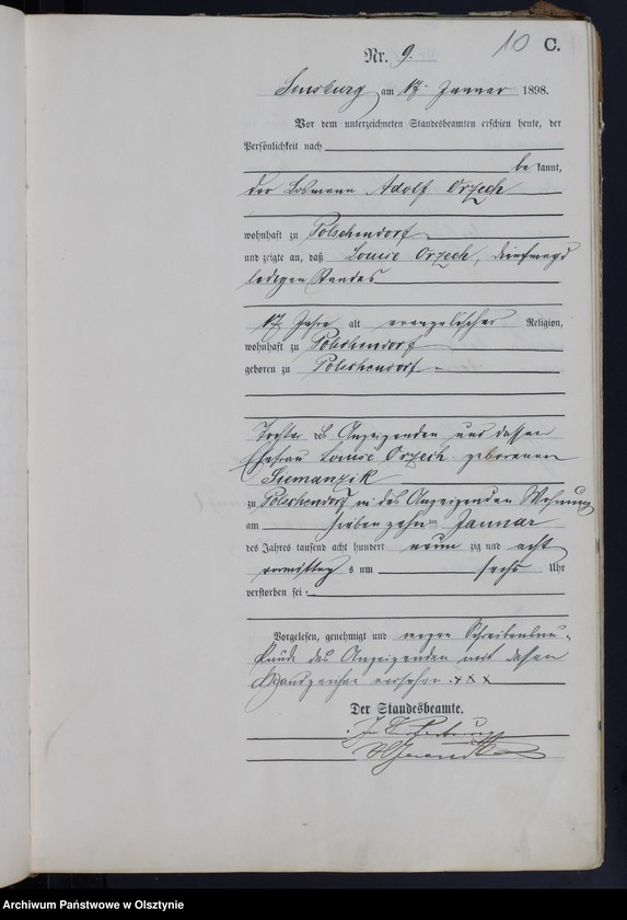 image.from.unit.number "Sterbe-Haupt-Register Nr 1 - 227"