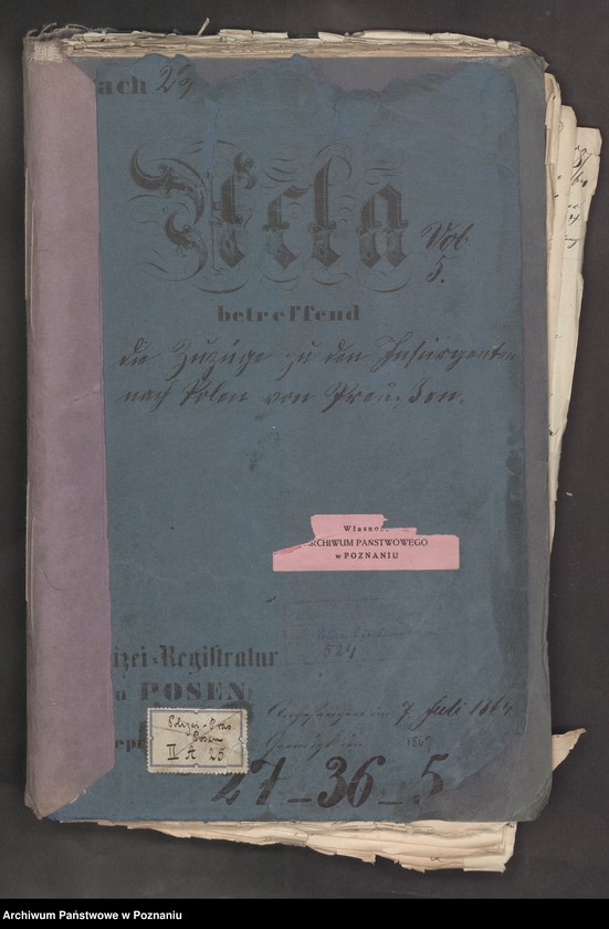 image.from.unit.number "A. betr. die Zuzüge zu den Insurgenten von Preussen nach Polen"
