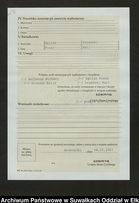 image.from.unit.number "Heirats=Haupt=Register des Königlichen Preussischen Standes-Amtes Nikolaiken Kreis Sensburg"