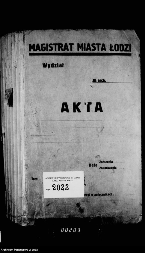 Obraz 4 z jednostki "Černovye otpuski po perepiskam magistrata gor. Lodzi i gorodskoj kassy so vremeni evakuacii po 31 marta 1918 goda"