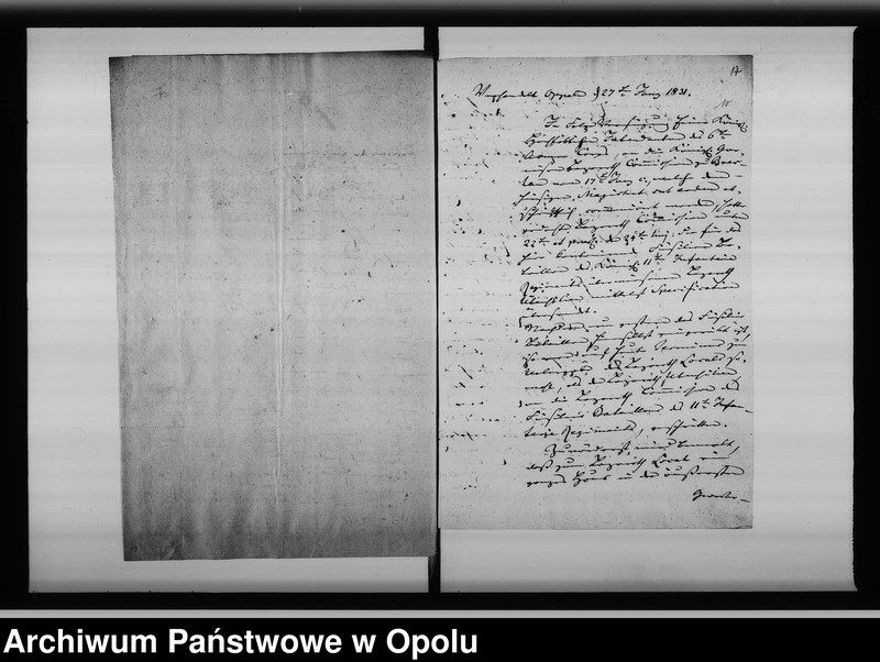 image.from.unit.number "Acta ueber die Einrichtung eines Militair Lazareths vom Jahre 1831"