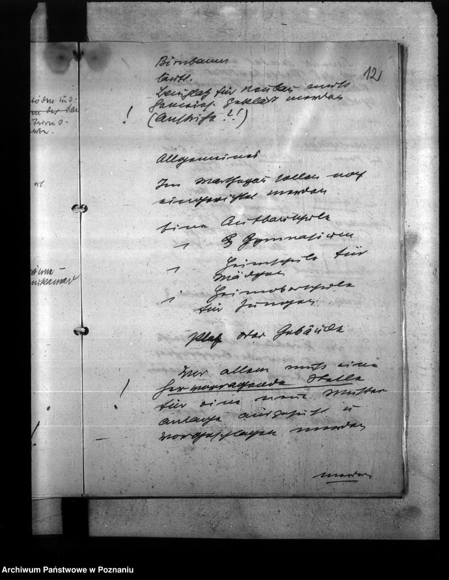 Obraz 16 z jednostki "Bauvorhaben für die Heimschulen ind Schülerheime"