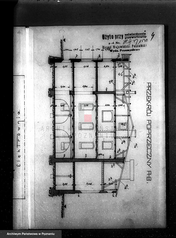 Obraz 8 z jednostki "Rysunek na rozbudowę gorzelni z majętności Przybysław"