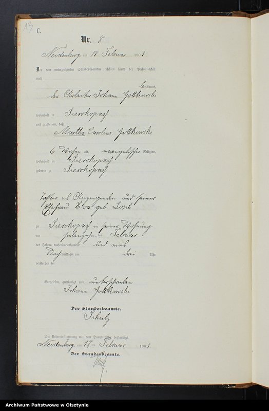 image.from.unit.number "Sterbe-Neben-Register Nr 1 - 83"