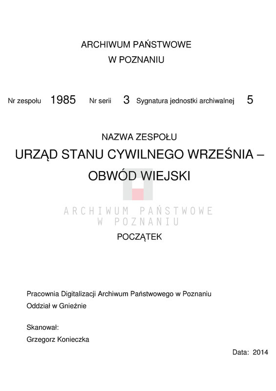 Obraz 5 z jednostki "Księga małżeństw"