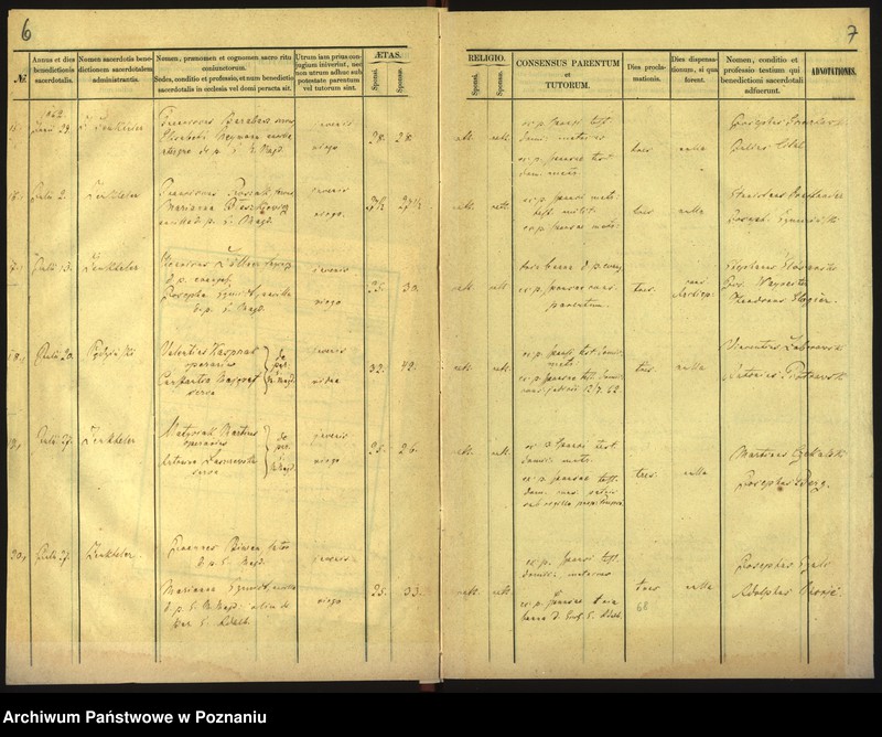 Obraz 6 z jednostki "Księga małżeństw"