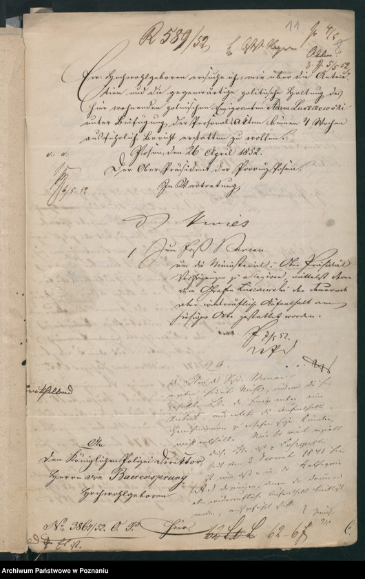 Obraz 14 z jednostki "A. betr. Adam von Łuszczewski"