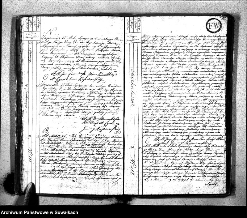 image.from.unit.number "Akta Zaślubionych Gminy Kopciowskiey Urzędnika Stanu Cywilnego na Rok 1825"