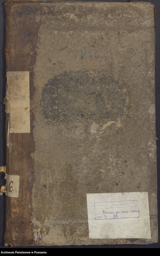 Obraz 2 z jednostki "[Akta urodzeń i chrztów, zgonów i pogrzebów, zapowiedzi i ślubów]"