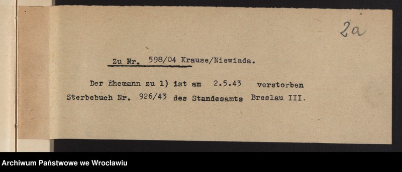 image.from.unit.number "Heiraths-Neben-Register Breslau I 1904 Band 4"