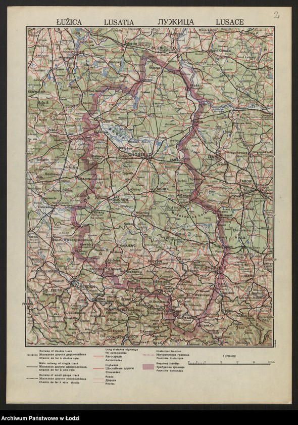 Obraz 4 z jednostki "Łužica Lusatia Лужица Lusace"