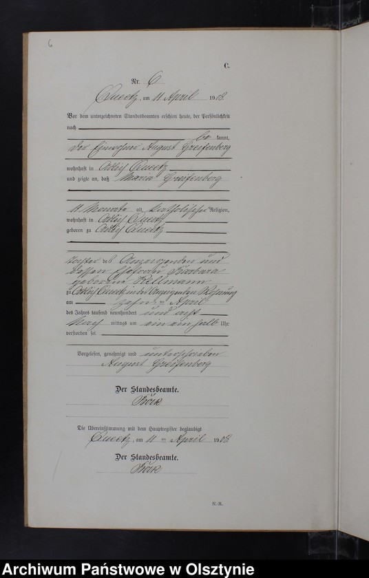 image.from.unit.number "Sterbe-Neben-Register Nr 1 - 23"