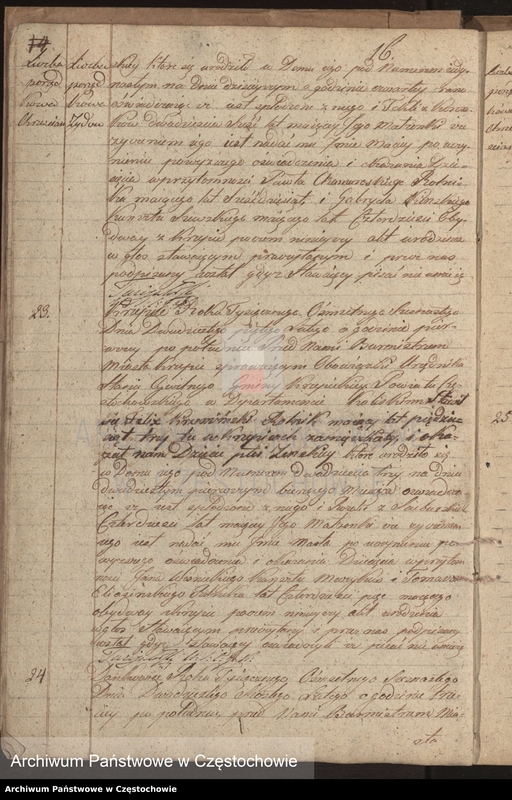 image.from.unit.number "Księga [akt] urodzenia gminy Krzepickiej na rok 1816"