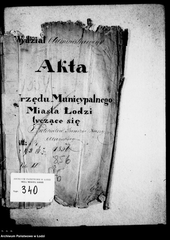 Obraz 5 z jednostki "Akta tyczące się protokółów rewizji kasy miejskiej"