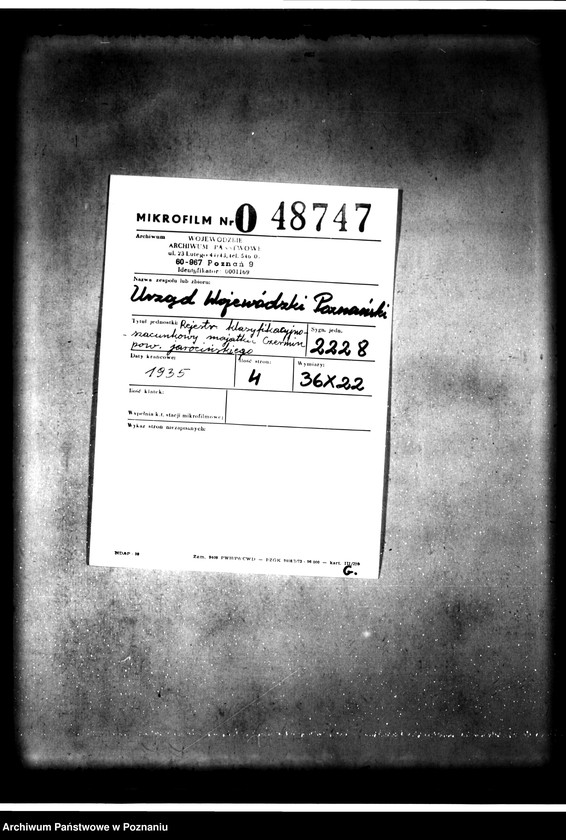 image.from.unit.number "Rejestr klasyfikacyjno-szacunkowy majątku Czermin powiat jarociński"