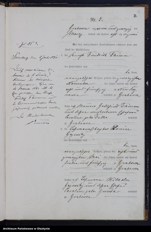 image.from.unit.number "Heiraths-Haupt-Register Nr 1 - 13"