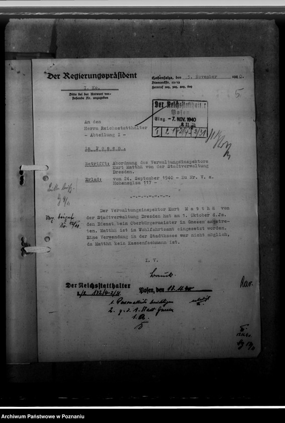 Obraz 9 z jednostki "Schrolle, Ernst; Matthä, Kurt - urzędnicy"