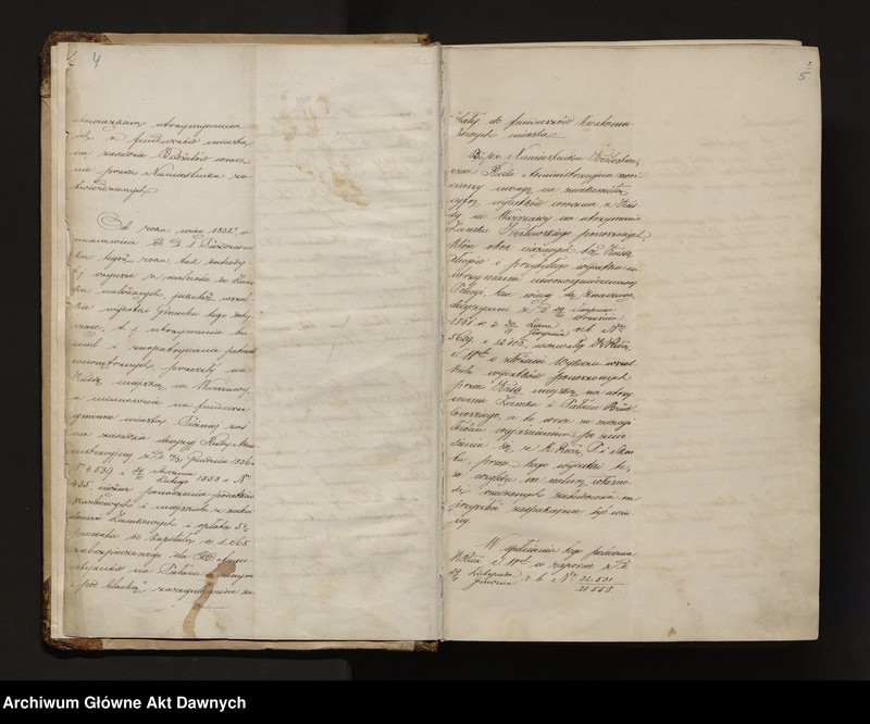 image.from.unit.number "[Protokoły posiedzeń Rady Administracyjnej Królestwa Polskiego, nr 1 - 20]."