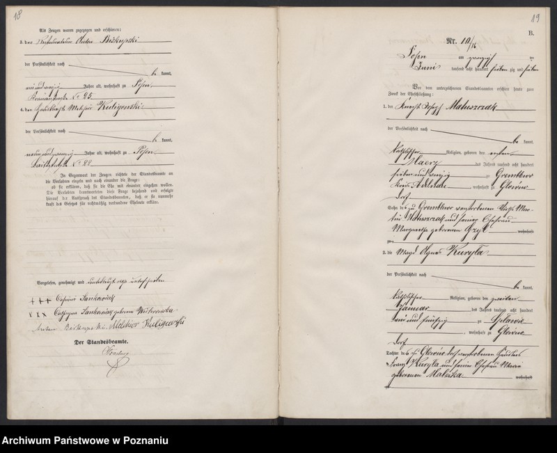 Obraz 12 z jednostki "Księga małżeństw"