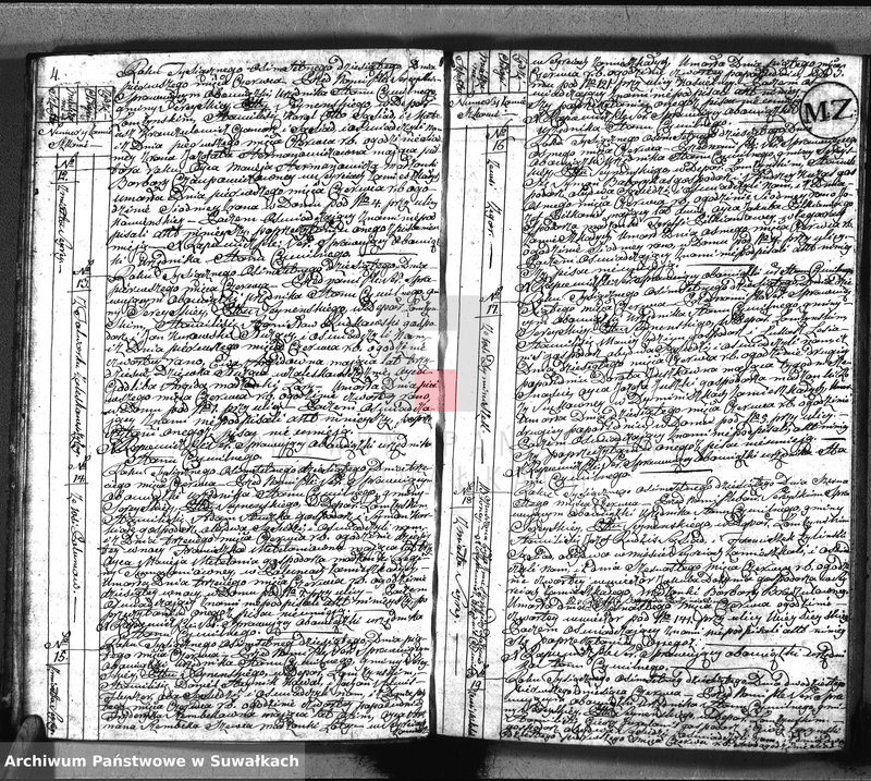 image.from.unit.number "Akta umarłych gminy sereyskiey od 1-go maja 1810 ru"