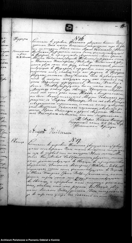 Obraz 13 z jednostki "Akta urodzeń"