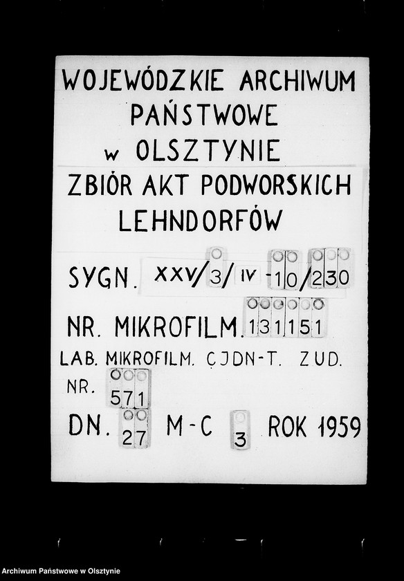 image.from.unit.number "/H. v. Tyszka- Ribben, Marie geb. Koschkull, Emma v. Ziegler geb. v. Tyszka an Anna Gfin Lehndorff geb. Hahn/"