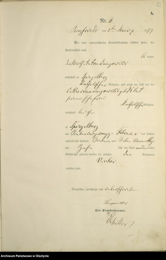 image.from.unit.number "Geburts-Haupt-Register Nr 1 - 75"
