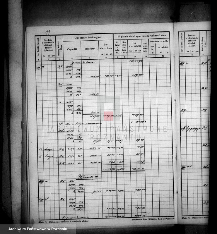 Obraz 15 z jednostki "Obliczenie bonitacji do planu dzielczego majątku Trzeciewnica wyrzyskiego"
