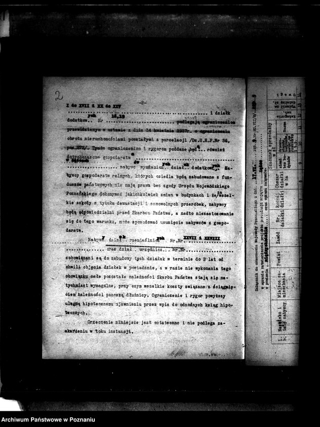 Obraz 6 z jednostki "Parcelacja majątku Łężce powiatu międzychodzkiego"