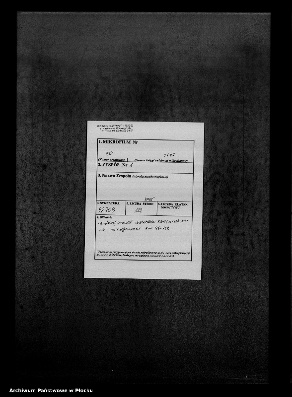 Obraz 2 z jednostki "[Księga zamknięta ludności stałej miasta Płocka - ul. Stary Rynek nr 29]"