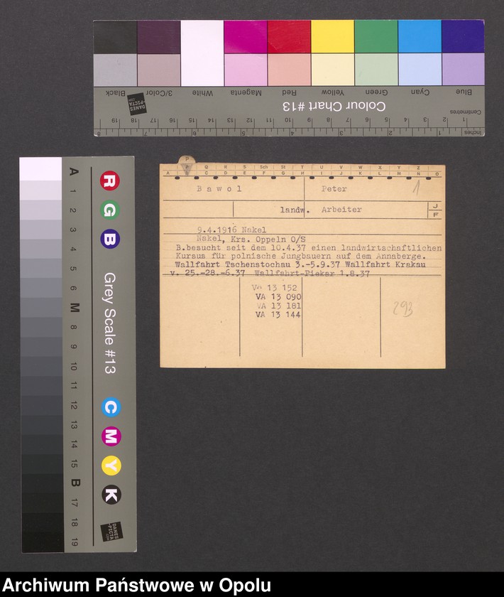 Obraz 3 z jednostki "[Bawol Peter, ur. 9.4.1916 Nakel]"