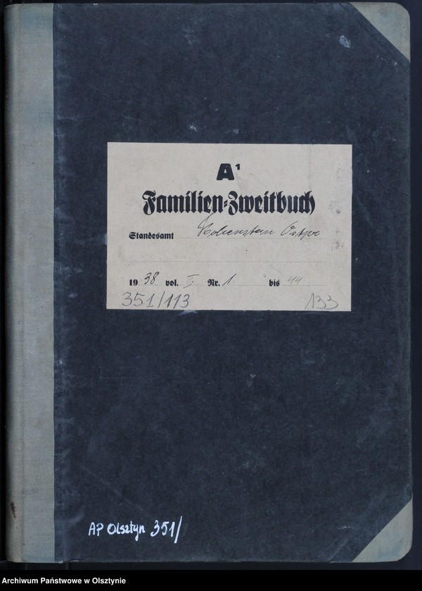 image.from.unit.number "Familienbuch-Zweitbuch Tom II,Nr 1 - 44"